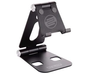 Reloop Smart Display Stand - adjustable foldable display stand for livestream or video conference compatible with iphone, ipad, android tablet smartphone or device up to 13" screen size