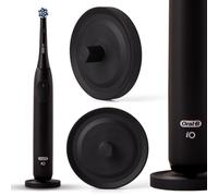 Relsy Black Oral-B Compatible Electric Toothbrush Holder for Bathroom, Aluminum Black Oral B Toothbrush Holder With Hygienic Drip Capture Stops Toppling With Metal Toothbrush Stand - Pack of 1