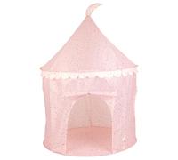 Relsy Kids Play Tent - Indoor/Outdoor Childs Playhouse Misty Pink Terrazzo Style, 135cm x 100cm, Pink Kids Tent, Play Den Ball Pit Garden Toys For Toddler Unisex Children Age 3+