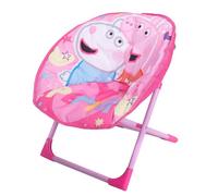Relsy Peppa Pig Moon Chair, Pink Foldable Camping Chair For Children