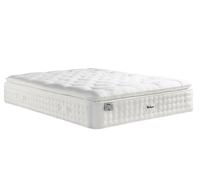 Relyon Chiltern Natural Luxury Pillowtop 2500 Mattress in White | Size: Double Relyon White Double