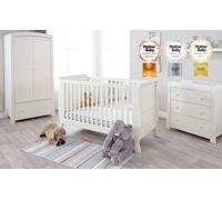 Relyon Luxury Pocket Sprung Cot Mattress, Continental Cot Dimensions: 2′ x 4′ (60cm x 120cm)
