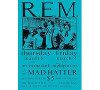 REM #1 VINTAGE RARE BAND ROCK Posters Concert Tour Music - A4 A3 A2 - Quality Prints … (Unframed, A3)