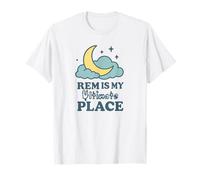 REM is My Ultimate Place Sleepmaxxing Design T-Shirt