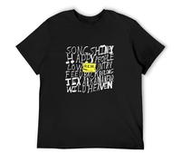 Rem Out of Time Tour Men's Tees Shirt Black L