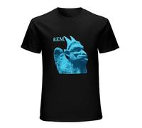 Rem R.E.M Chronic Town Album Cover Rock Band Men's T-Shirt Black XXL