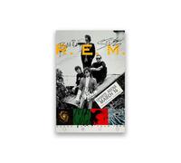 REM Signed Poster Print | Limited Edition Alternative Rock Memorabilia | Michael Stipe, Buck, Mills, Berry Autograph Collectible Wall Art Fan Gift (A4 Unframed)