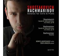 Rem Urasin - Shostakovich: Cello Sonata op40; Rachmaninov: Cello Sonata op19