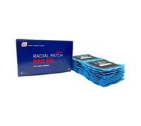 REMA TIP TOP RAD110 Radial Tire Patches - 2” x 2-3/4” Self-Vulcanizing Flat Tire Universal Repair Patches - 20 Count