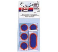 Rema Top Tip Tube Patches x8 BLACK/RED