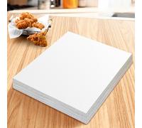 Remagr 100 Pcs Filter Paper Fryer Filter Sheets for Restaurant Food Truck Food Stand Oil Filtration (19.5 x 27.5 Inch)