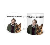 Remain Shalom Friday Wilson Night Jim Dinner Name Personalised Personalized Ceramic Coffee Mug 11oz Durham Tea Mug Gift Set Round Square Coaster Cup Handle Dishwasher Safe Custom Printed Design