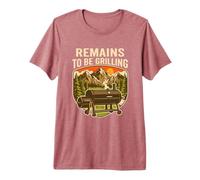 Remains to Be to Be Grilling Funny Broken English Meme Premium T-Shirt