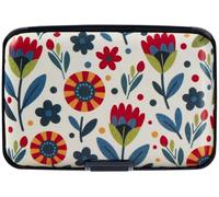 Remaldi Brilliantly Brave RFID Aluminium Wallets (Bloomin Lovely Olive)