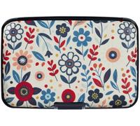 Remaldi Brilliantly Brave RFID Aluminium Wallets (Petal Power Blue)