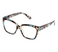 Remaldi Reading Glasses Womens Bampton Tortoise +1.50 Classic Tortoiseshell Pattern With Accents Of Mid Blue. Sprung Temples.