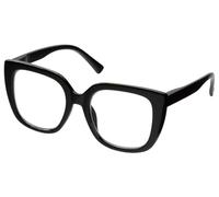 Remaldi Women's Henley Reading Glasses, Black, 2.5