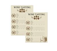 Remarkabel Wine Tasting Scorecards for Parties and Gatherings