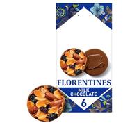Remarkable Bakery Milk Chocolate Florentines, 114g, Almonds with Fruits and Caramel, Vegetarian
