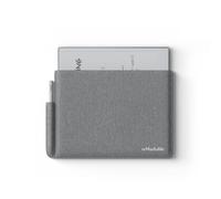 Remarkable Folio The Original Sleeve for Remarkable 2 with Pen Holder | Minimalist Grey Polymer Weave