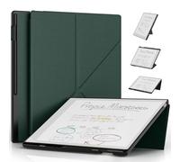 Remarkable Paper Pro Case (11.8" 2024 Release),Sanyetral Premium PU Leather Four-fold Stand Protective Cover with Pen Holder and Auto Sleep/Wake for Remarkable Paper Pro 11.8" Color Display-Dark Green