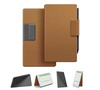 Remarkable Paper Pro Move Case, Magnetic Stand Case with Pen Holder Fold into the Back, Premium PU Leather Book Folio with Auto Wake/Sleep, Microfiber Lining, Strong Magnet(Brown)