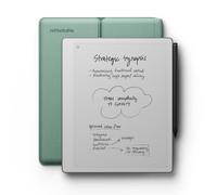 reMarkable Paper Pure bundle - 10.3” paper tablet with black-and-white display - Digital notebook for better writing and reading. Includes Mist Green Sleeve Folio and Marker Plus with built-in eraser