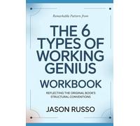 Remarkable pattern from the 6 types of working genius: Aligned with the original book’s stylistic pattern