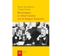 Remarques et observations sur la langue française: Histoire et évolution d'un genre: 51