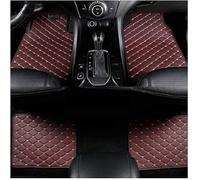 REMAZ Leather Car Floor Mats for Audi A8 Limousine D3 (5seats) LWB 2002 2003 2004-2008 2009, Waterproof Non-Slip Car Mats, Floor Liners Carpet Vehicle,D-coffee