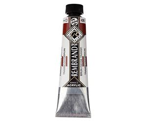 Rembrandt Acrylic Colour - 40 ml Tube - Transparent Oxide Brown 426 - Heavy-Body, High Lightfastness, Durable Paint Film, Artist Quality, Made in the Netherlands
