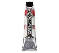 Rembrandt Acrylic Colour - Carmine 318 High-Quality Heavy-Body Paint Tube 40 ml - Superior Lightfastness and Durability - Artist Grade - Made in Netherlands