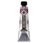 Rembrandt Acrylic Colour - Permanent Red Violet 567-40 ml Tube - High-Quality Artist's Heavy-Body Acrylic Paint - Maximum Fineness & Lightfastness - Durable & Flexible Paint Film