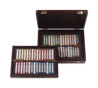 Rembrandt Artists Pastel - Full Size Pastels - Wooden Box Set - 60 Portrait