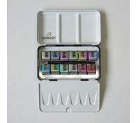 Rembrandt Artists Quality Watercolour 12 Half Pan Box SPECIAL EFFECTS SELECTION