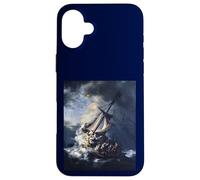 Rembrandt Christ in the Storm on the Sea of Galilee Case for iPhone 16 Plus