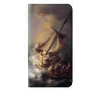 Rembrandt Christ in The Storm PU Leather Flip Case Cover For iPhone Air