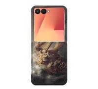 Rembrandt Christ in The Storm PU Leather Flip Case Cover For Samsung Galaxy Z Flip 7