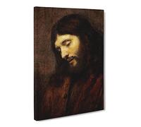 Rembrandt Christ Vol.2 Canvas Print | Gallery Wrapped 30mm Frame Wall Art | 20x14 inches | Ready to Hang | Modern Religious Picture | Living Room Bedroom Lounge Office