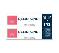 Rembrandt Intense Stain Whitening Toothpaste Fluoride Mint 3.5oz/99.8g - 2 PACK