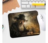 Rembrandt Old Master's Touch Premium-Textured Mouse Pad - Waterproof, Washable, Stitched Edge - Gaming and Office Desk Mousepad with Non-Slip Rubber Base - Durable and Smooth Surface Design