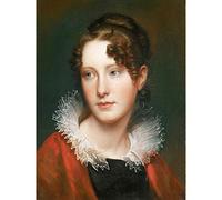 Rembrandt Peale Portrait Of Rosalba Peale Extra Large Art Print Wall Mural Poster Premium XL
