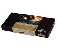 Rembrandt Professional Acrylic Paint Set with 10 Colours (40 ml tubes) | Artist Quality Acrylics
