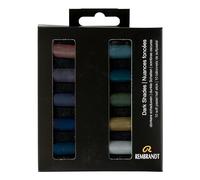 Rembrandt Professional Soft Pastel Set Dark Colours | 10 Half Pastels