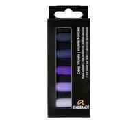 Rembrandt Professional Soft Pastel Set Deep Violets | 5 Half Pastels