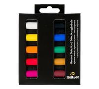 Rembrandt Professional Soft Pastel Set General Colour Selection | 10 Half Pastels