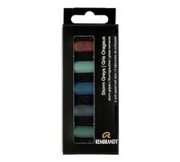 Rembrandt Professional Soft Pastel Set Storm Greys | 5 Half Pastels