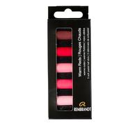 Rembrandt Professional Soft Pastel Set Warm Reds | 5 Half Pastels