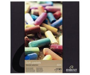 Rembrandt Soft Pastels General Selection Professional Set 90 x Half Length
