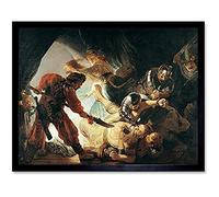 Rembrandt The Blinding Of Samson Unframed Wall Art Print Poster Home Decor Premium